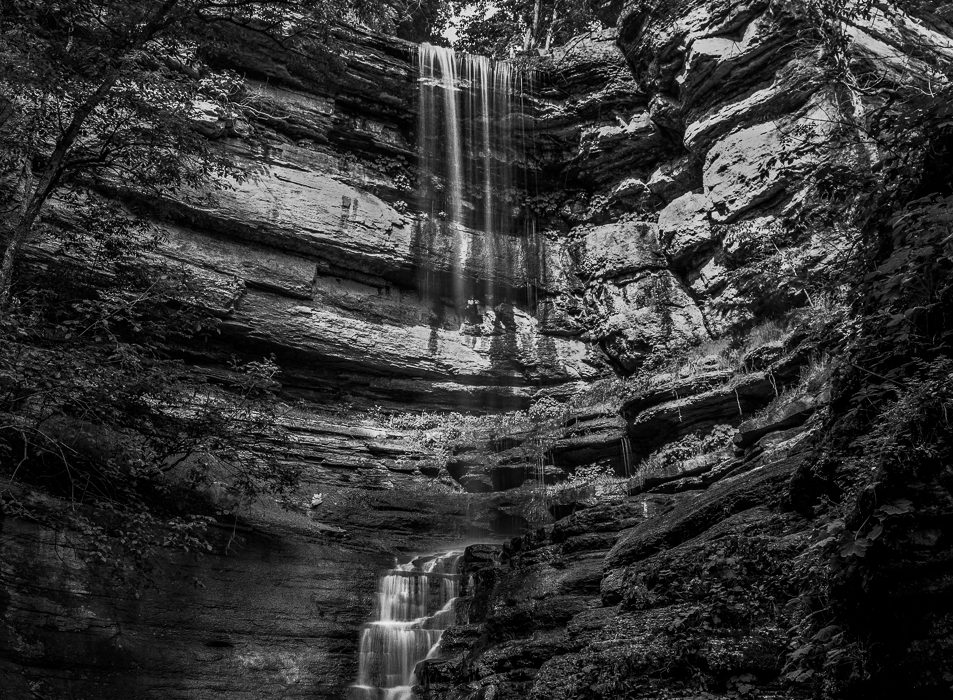 Double Falls by Guy Mendes