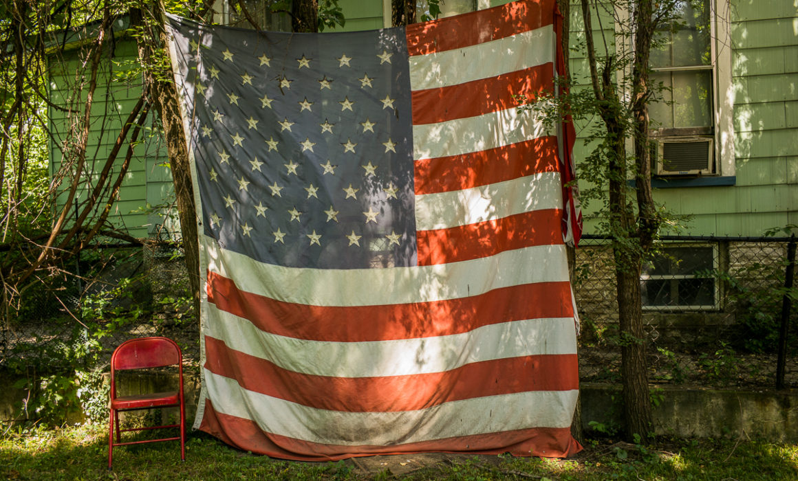 Louis Bickett's Flag by Guy Mendes