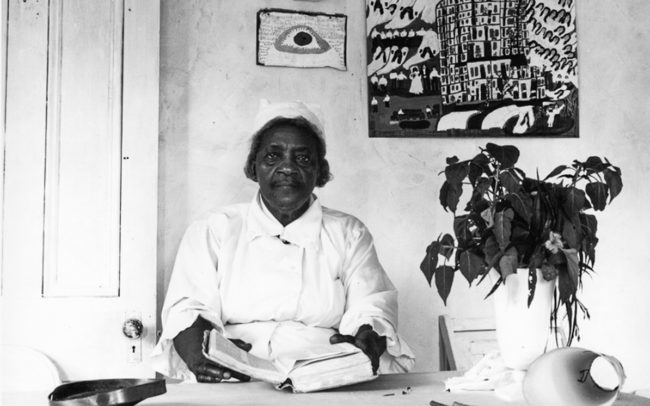 Sister Gertrude Morgan by Guy Mendes